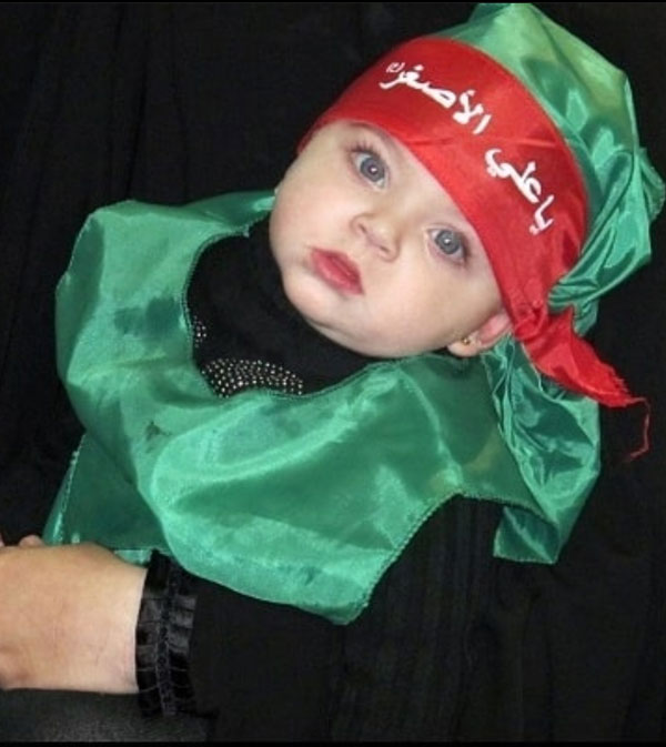 مدل لباس علی اصغر برای مراسم شیرخوارگان حسینی