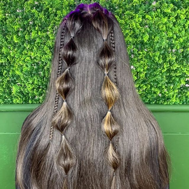 انواع بافت مو ساده