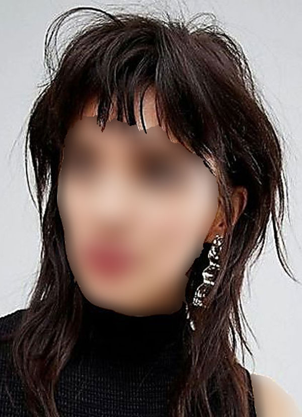 womens mullet hairstyle 11 - مدل مو مولت دخترانه (شاه ماهی) برای سال 2024 ترند شده!