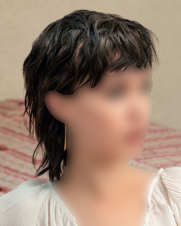 womens mullet hairstyle 12 - مدل مو مولت دخترانه (شاه ماهی) برای سال 2024 ترند شده!