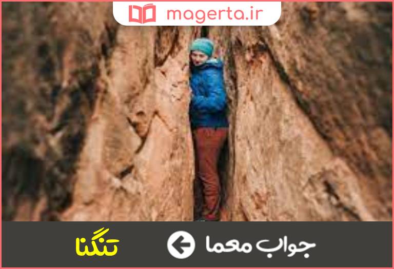 جواب معما جای تنگ در جدول