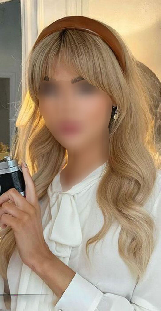 مدل مو پرده ای جلو