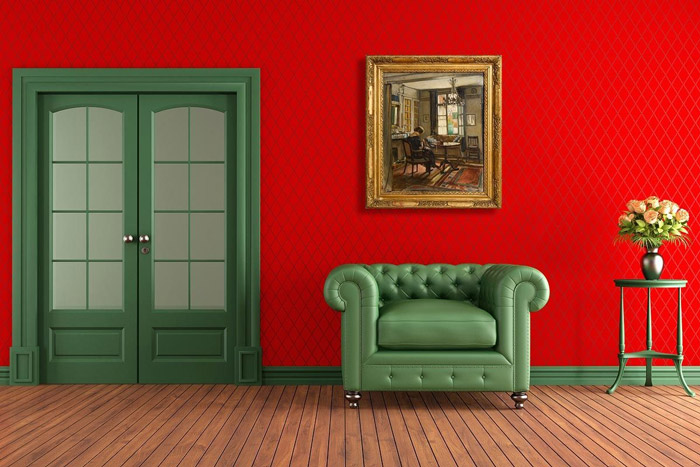 رنگ های مدرن برای درب ورودی اتاق خواب