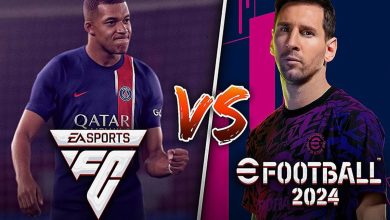 مقایسه EA Sports FC با eFootball