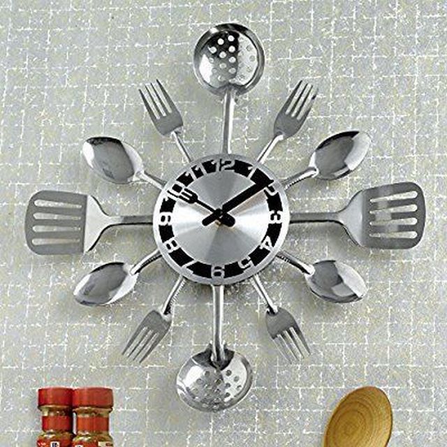 2024   Fancy Kitchen Wall Clock 21 