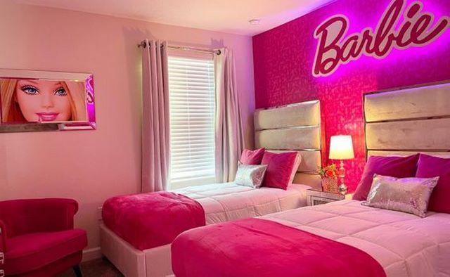    Room Decoration Model With Barbie Theme 10 