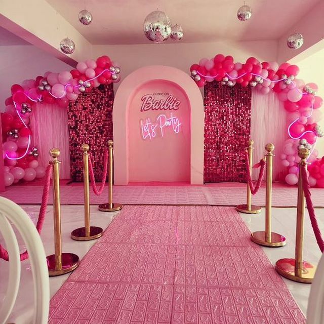    Room Decoration Model With Barbie Theme 6 