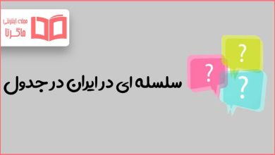 سلسله ای در ایران در جدول