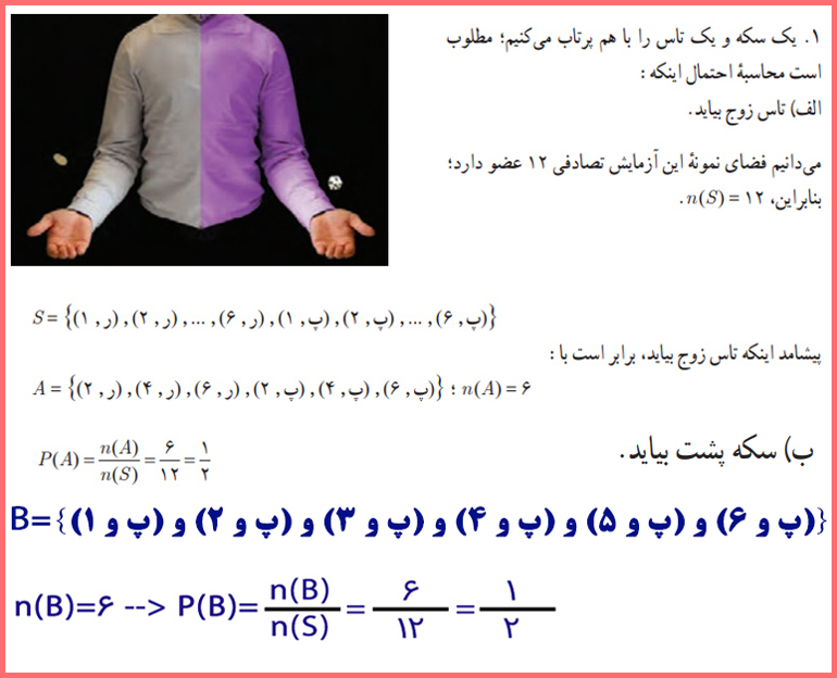 پاسخ کاردرکلاس صفحه ۲۰ ریاضی دوازدهم تجربی