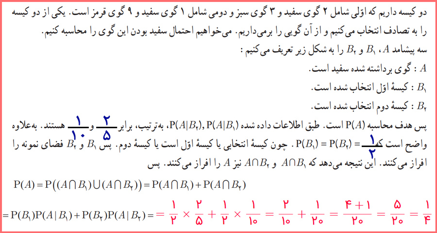 پاسخ فعالیت صفحه ۵۵ آمار یازدهم