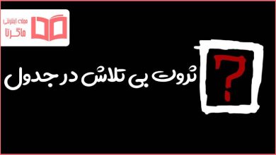 ثروت بی تلاش در جدول