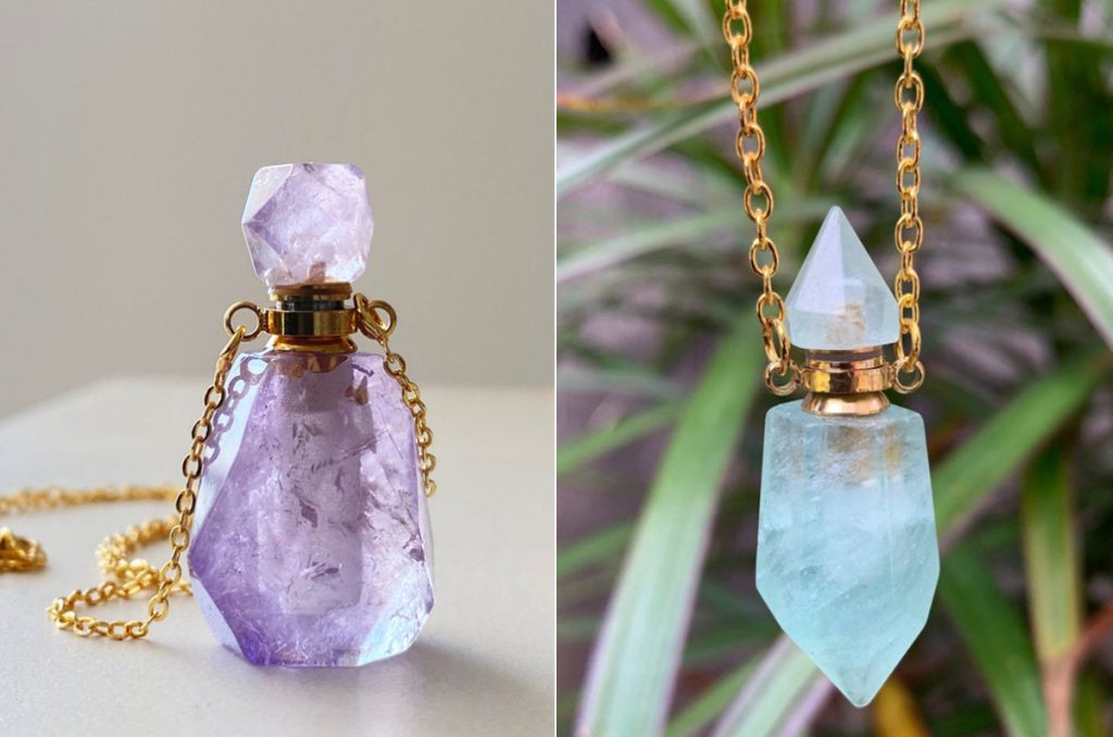 گردنبند زنانه مدل جای عطر