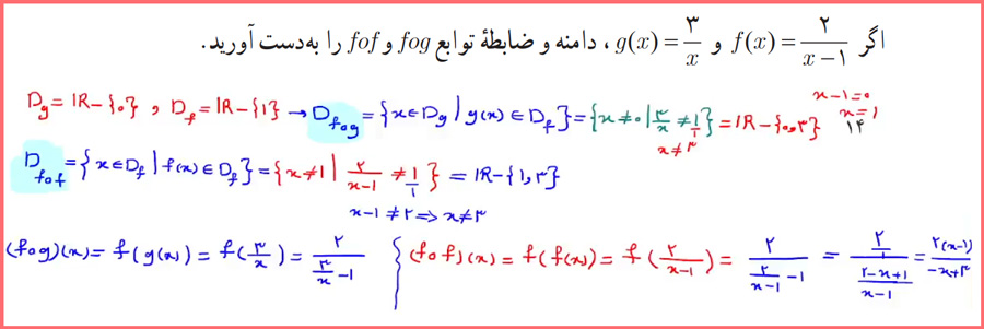 گام به گام صفحه ۱۴ ریاضی دوازدهم تجربی