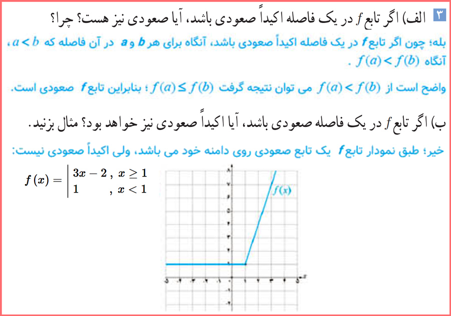 توضیح و تدریس سوالات صفحه ۱۷ حسابان دوازدهم