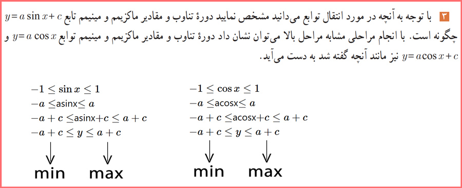 حل سوالات صفحه ۲۵ حسابان دوازدهم با توضیح