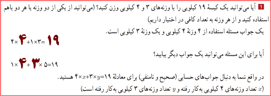 پاسخ سوالات ریاضیات گسسته دوازدهم