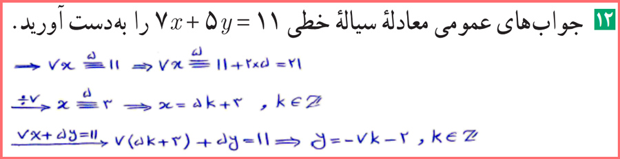 جواب کامل تمرینات صفحه ۲۹ ریاضیات گسسته دوازدهم