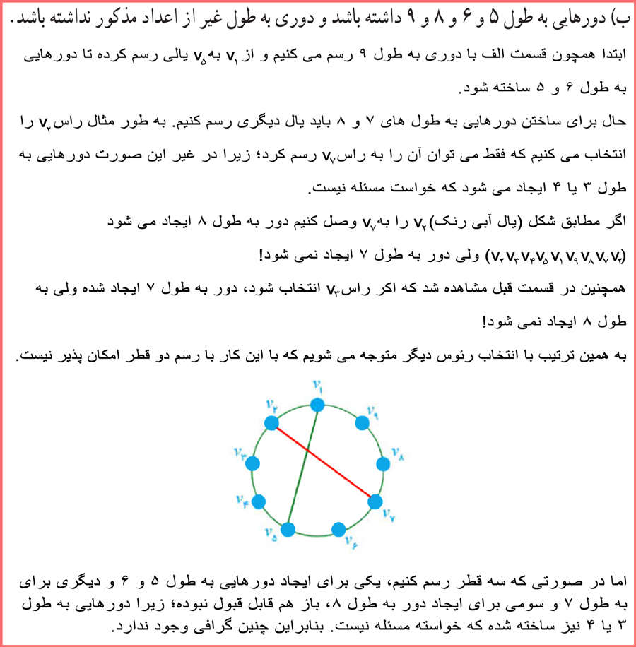 توضیح و تدریس صفحه ۴۲ ریاضیات گسسته دوازدهم