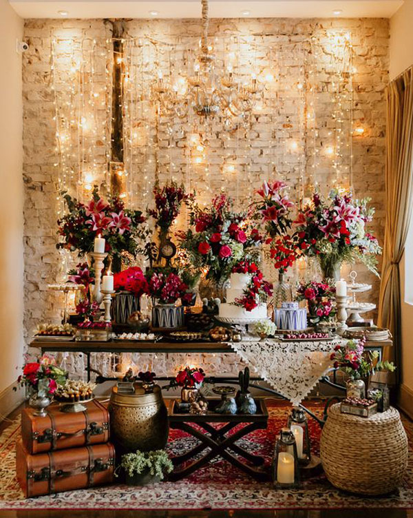 سفره شب یلدا برای عروس