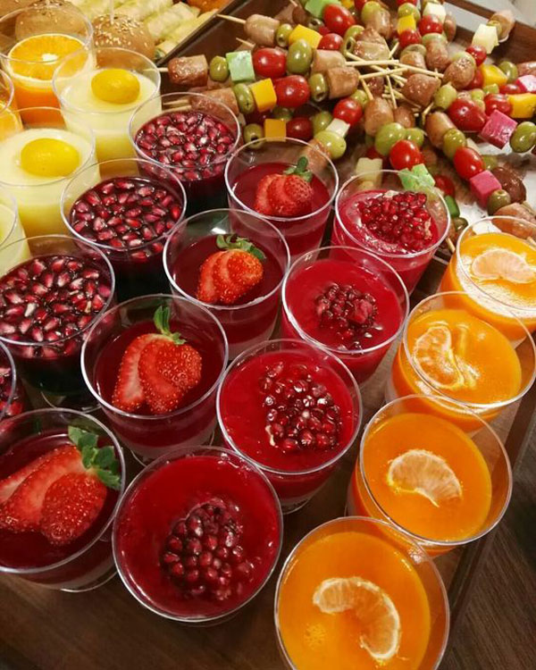 سفره شب یلدا برای عروس