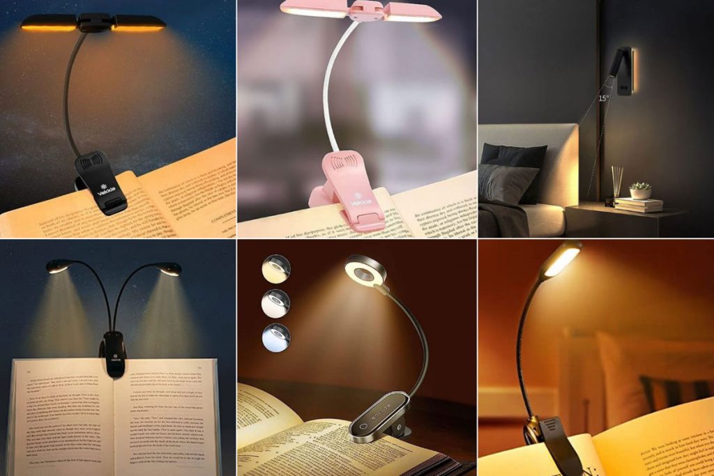 چراغ مطالعه کلیپسی