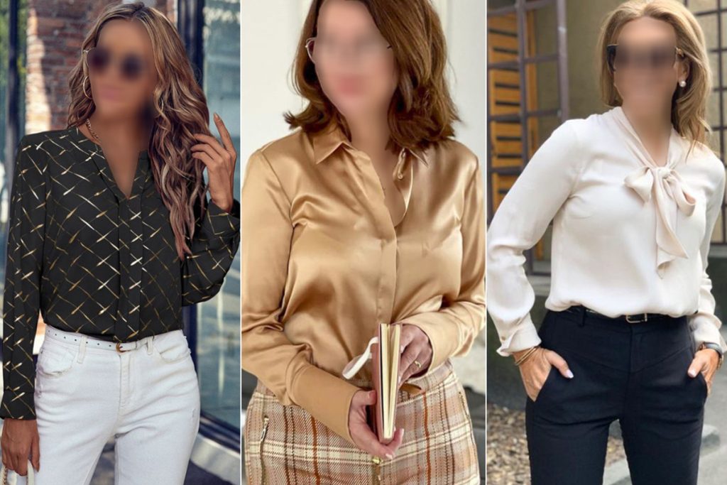 مدل بلوز زنانه میانسال
