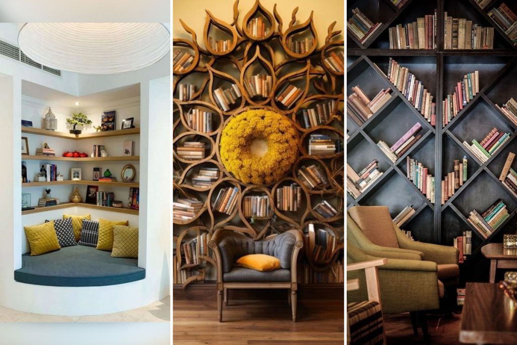 مدل کتابخانه های دکوراتیو