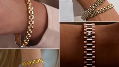 مدل دستبند طلا رولکس زنانه