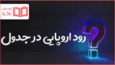 رود اروپایی در جدول
