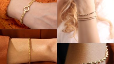 مدل دستبند طنابی زنانه