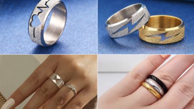 مدل حلقه استیل زنانه