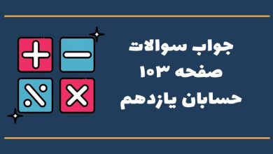 جواب فعالیت صفحه ۱۰۳ حسابان یازدهم