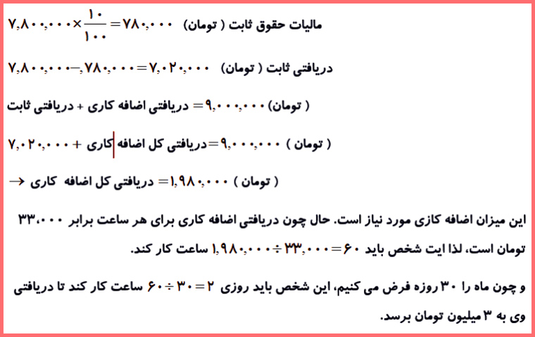 گام به گام کاردرکلاس صفحه ۶۸ ریاضی و آمار دوازدهم انسانی