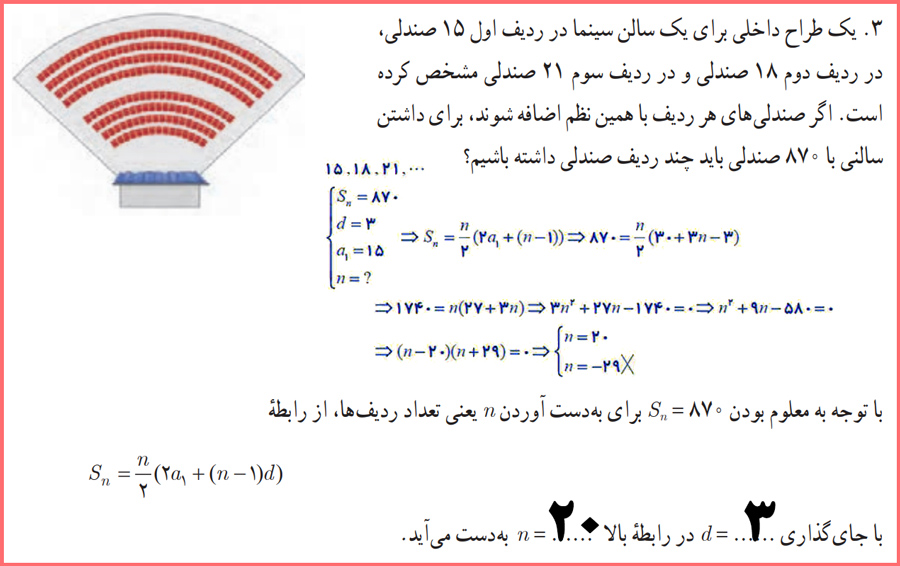 توضیح و تدریس سوالات صفحه  ۷۰ ریاضی دوازدهم انسانی