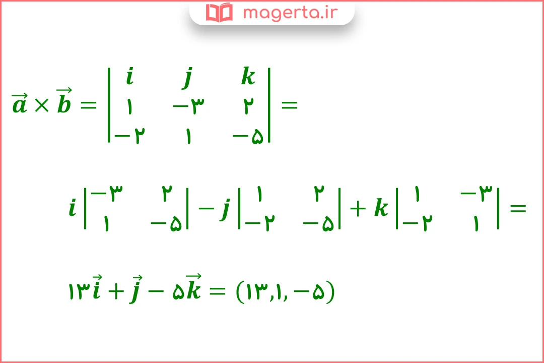 جواب سوال ۵ تمرین صفحه ۸۴ هندسه دوازدهم