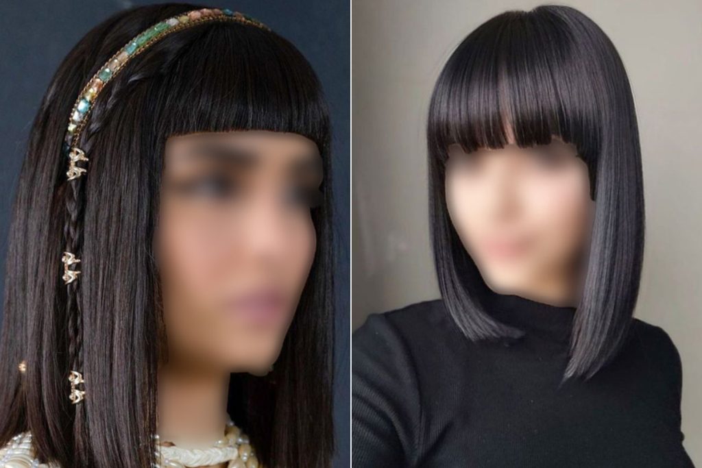 مدل موی مصری چتری