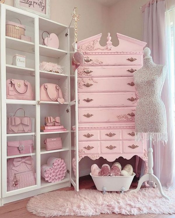 دکوراسیون اتاق خواب دخترانه ساده و شیک