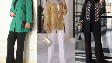 مدل شلوار پارچه ای زنانه راسته گشاد