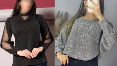 مدل بلوز مجلسی لمه زنانه
