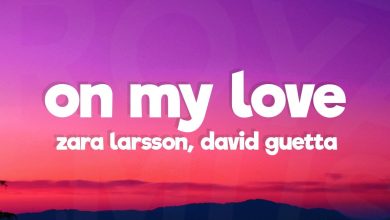 متن و ترجمه آهنگ On My Love از Zara Larsson و David Guetta