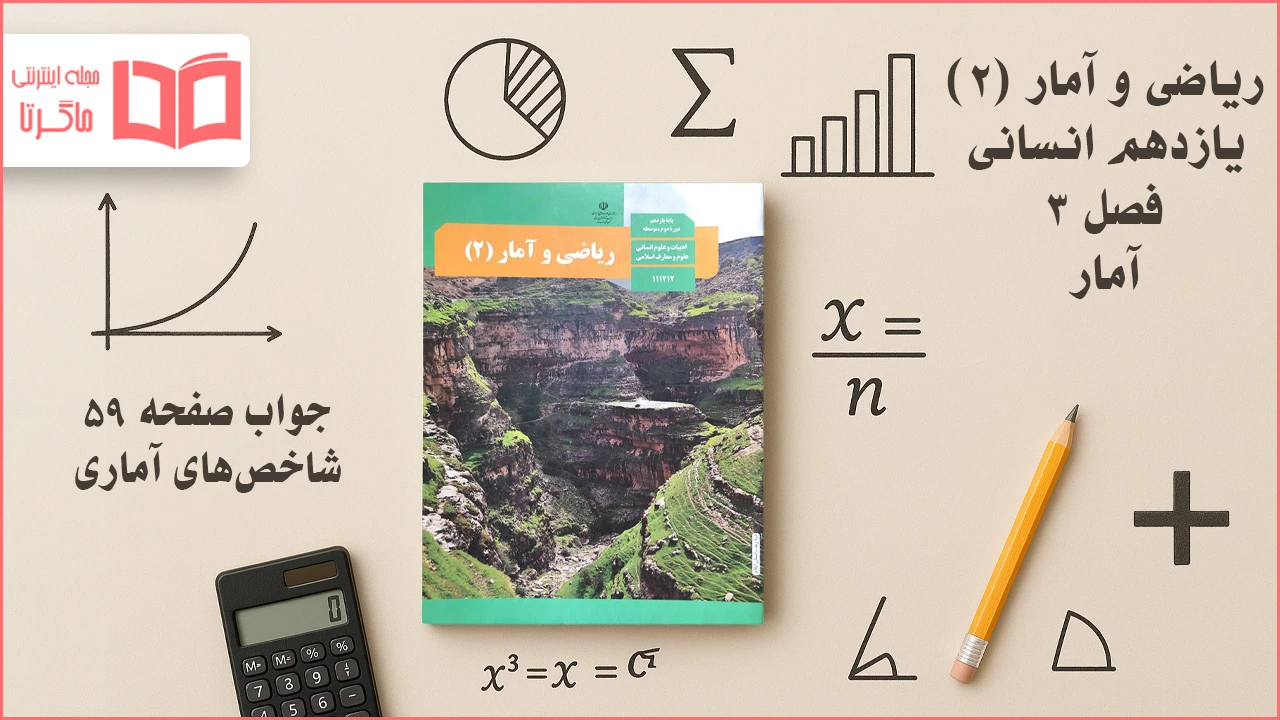 جواب صفحه ۵۹ ریاضی یازدهم انسانی