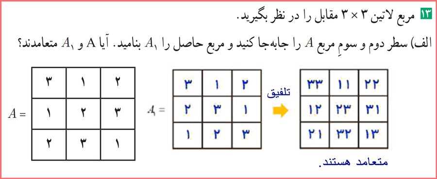 حل سوالات صفحه ۷۲ ریاضیات گسسته دوازدهم