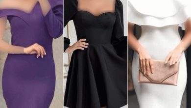 مدل لباس مجلسی یقه دلبری کوتاه