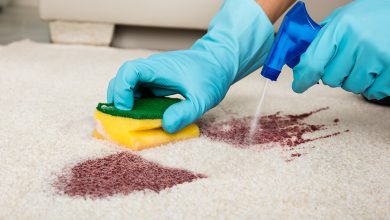 روش های تمیز کردن انواع لکه‌ فرش