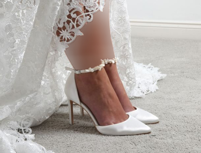 کفش مناسب لباس عروس پف‌دار