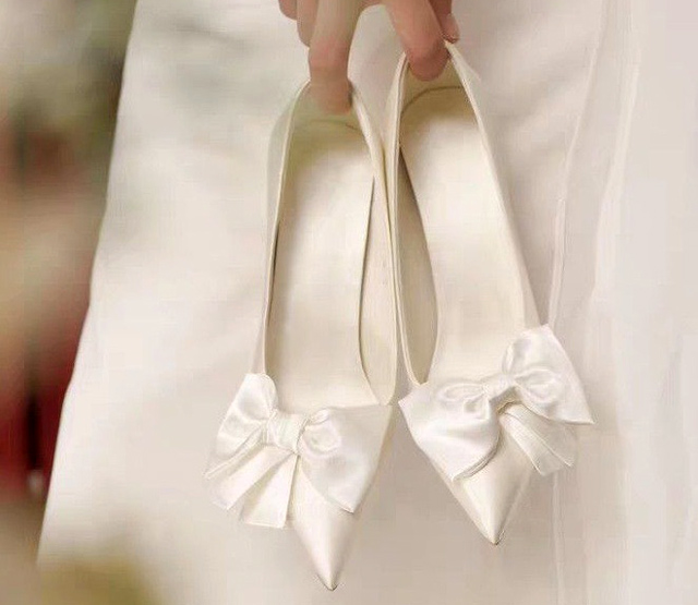 کفش مناسب لباس عروس راسته