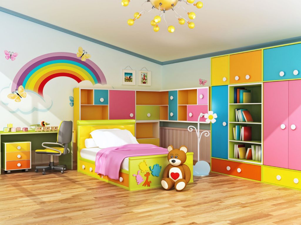 بهترین رنگ اتاق خواب برای شخصیت کودک