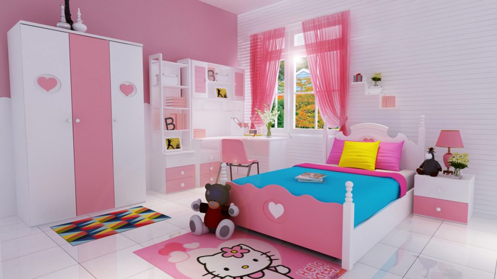 روانشناسی رنگ اتاق خواب کودک