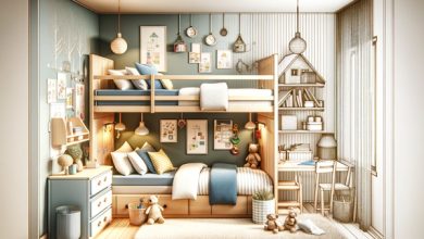 طراحی اتاق خواب برای دو فرزند؛ راهنمای چیدمان اتاق مشترک