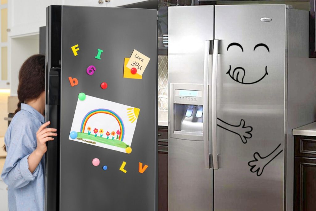 ایده های تزئینی برای درب یخچال